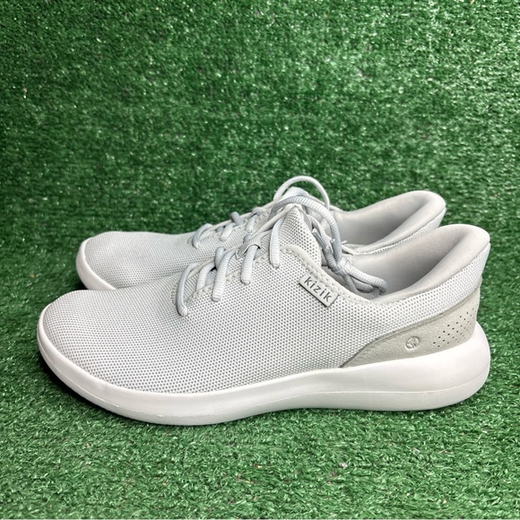 Kizik Madrid Eco-Knit Hands Free Casual Shoes Pebble Grey Womens Size 9 - NEW - Picture 3 of 10